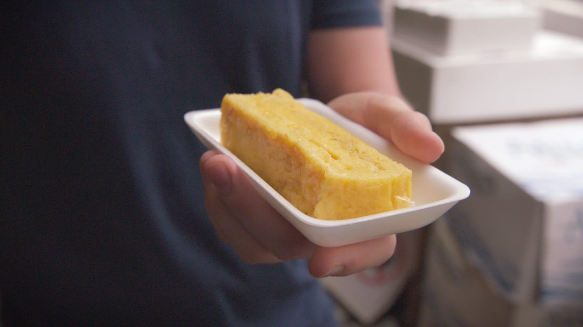 Tamagoyaki from Tsukiji Fish Market