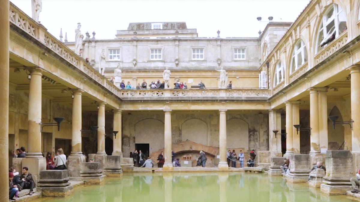 Beautiful Ancient Roman Baths Post feature image